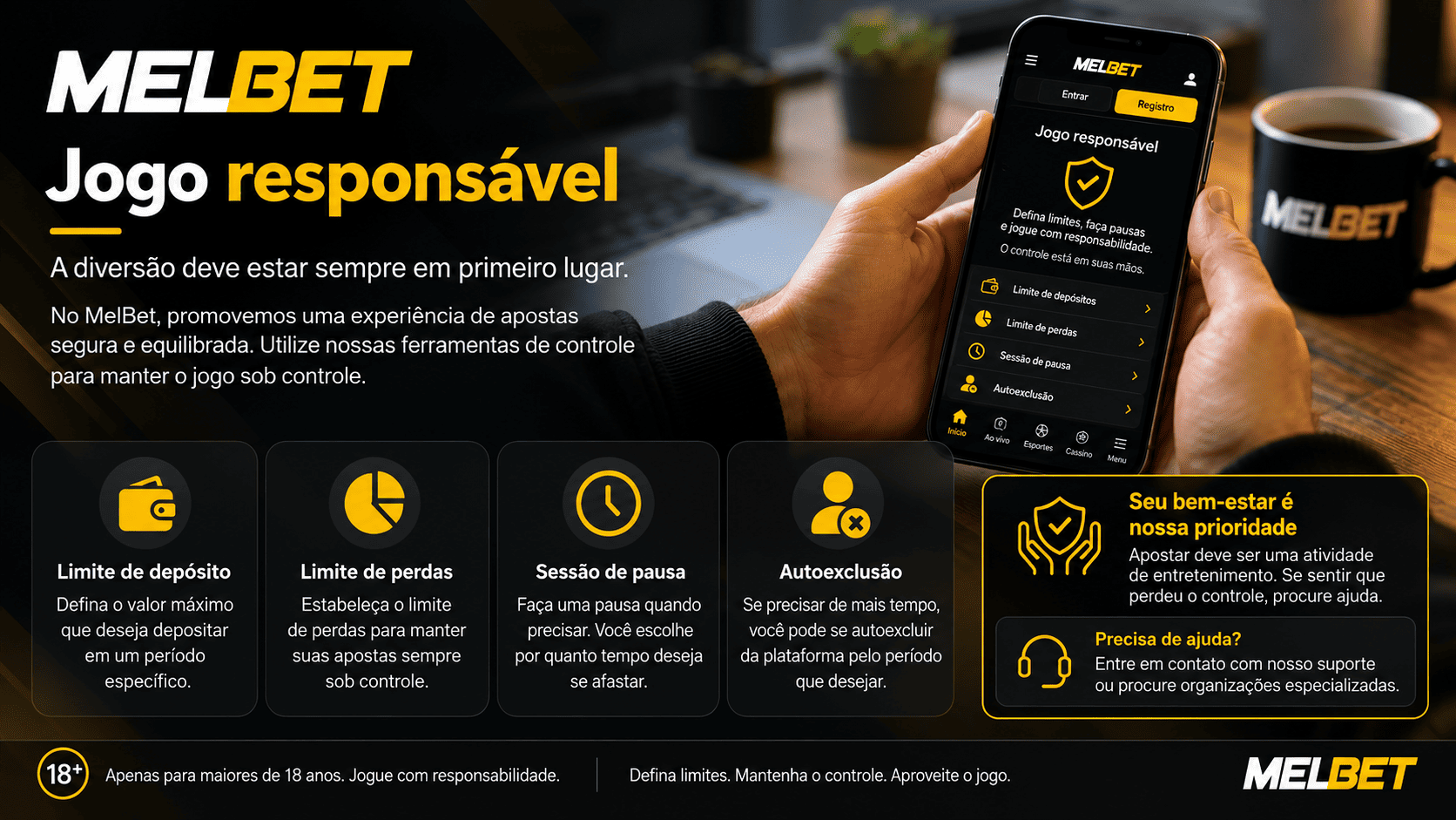 MelBet jogo responsável